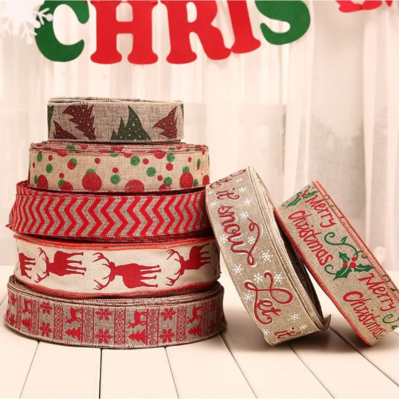 De crăciun, Lenjerie de Panglici Val Dot Decorațiuni pentru Bradul de Crăciun Ornamente de Crăciun Decor pentru Casa DIY Cusut Tesatura Kerst Decoratie