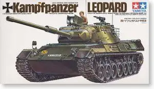 1/35 TAMIYA scara modele 35064 German leopard tancuri