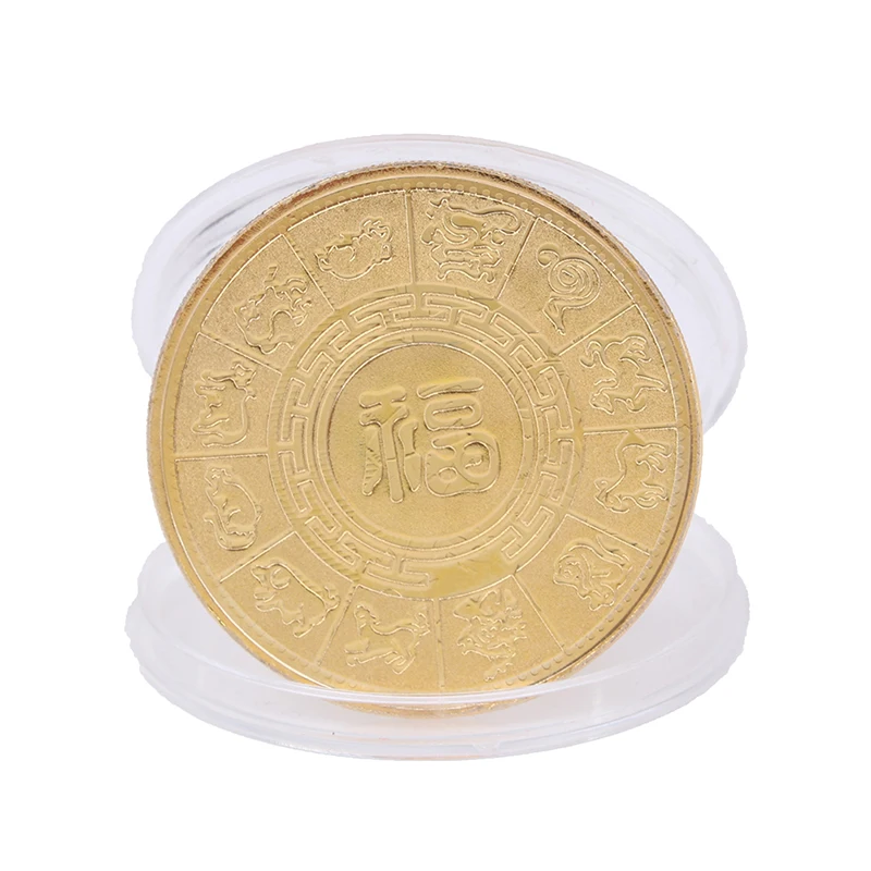 1 BUC 2021 An Ox Monedă Comemorativă Zodiac Chinezesc de Suveniruri Monede Arta Ambarcațiunile de noroc Colecție de Antichități Meserii