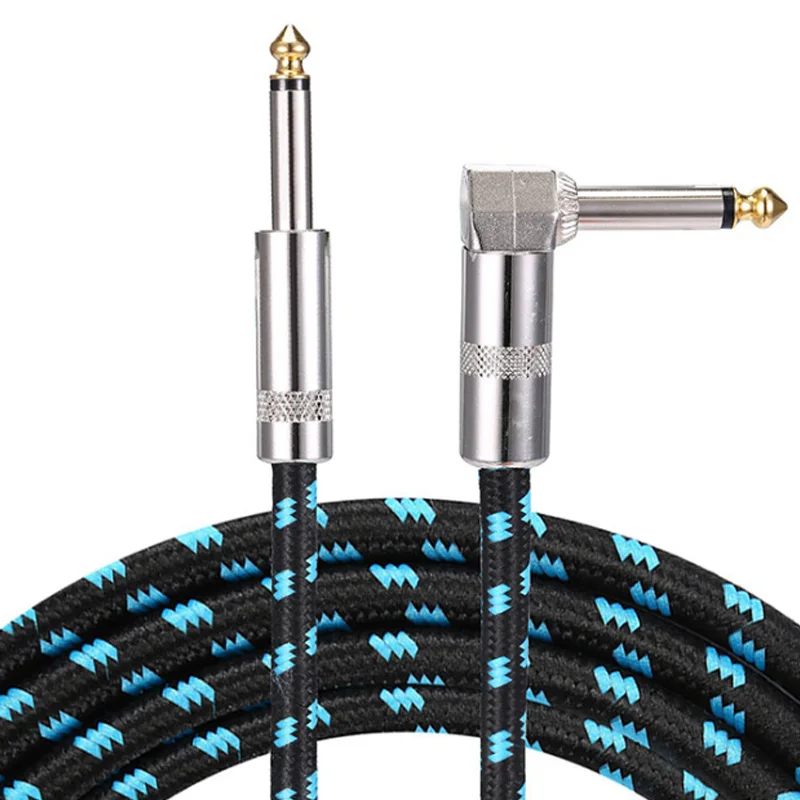 10 Ft Cablu de Chitara Unghi Drept 1/4 Inch Premium Instrument B Cablu AMP Cablu Direct pentru Chitara Electrica B fãrã f
