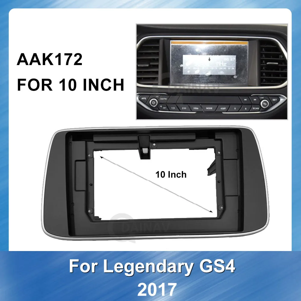 10 inch Radio Auto GPS retehnologizare DVD Fascia cadru Pentru Guangqi Trumpchi GS4 2017 Car Audio Cadru de Bord de Instalare