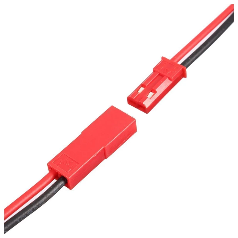 10 Perechi 2 Pin JST Priza Conectorului M a F 110mm Cablul Rosu Negru