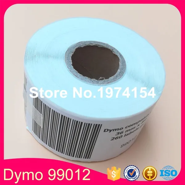 100 x role Dymo 99012 Etichete Compatibile adresa etichete