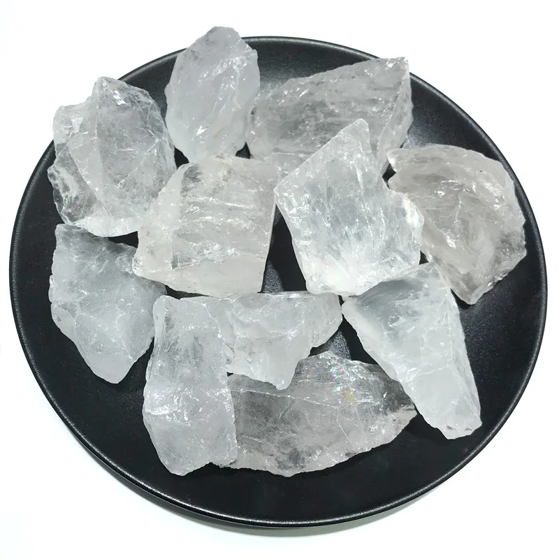 100g Minerale Naturale Alb Cristal de Cuarț, Piatră de Piatră Chips-uri Specimen de Vindecare colecția cristal natural rezervor de pește de piatră