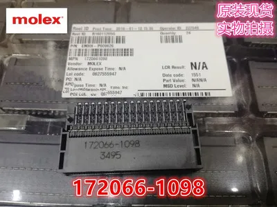 1buc 1720661098 172066-1098 Conector 0,8 mm 98P Conector Molex