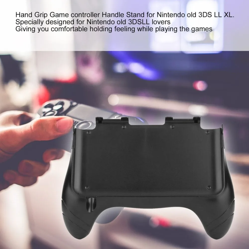 2018 Joc Nou controller Caz Material Plastic de Mână Mâner Suport pentru Nintendo Vechi 3DS LL XL Joypad Caz Stand Negru