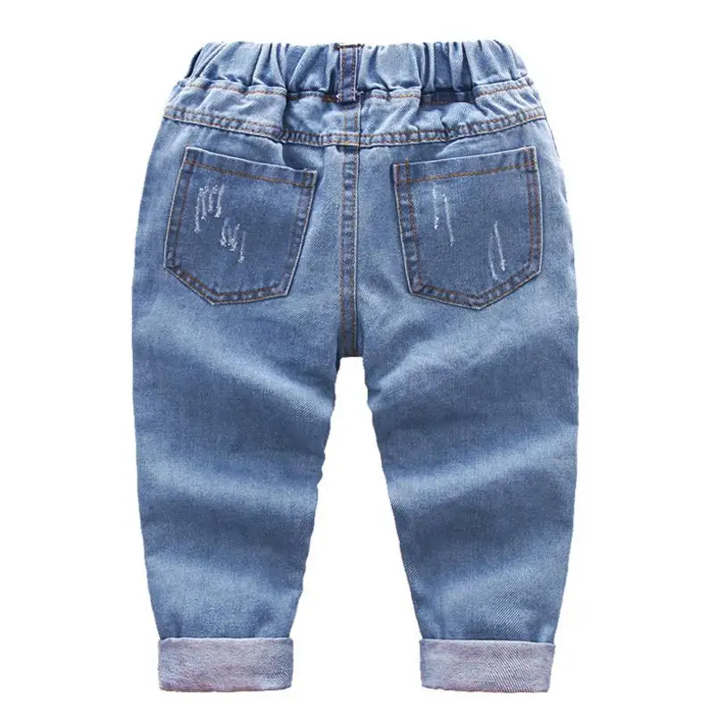 2020 Rupt blugi pentru copii copilul blugi copii baieti blugi denim copii blugi de moda pentru baieti casual pantaloni din denim 2-6Y