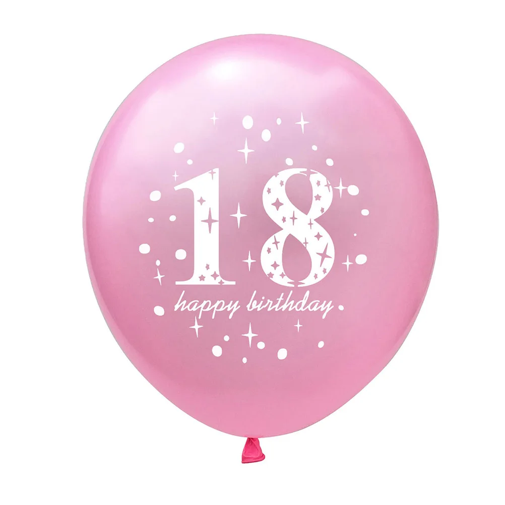 20buc 18 ani Baloane Perla Latex, Baloane Petrecere, Decoratiuni Petrecere Consumabile Foto Fundal pentru Adulți Bărbați Femei