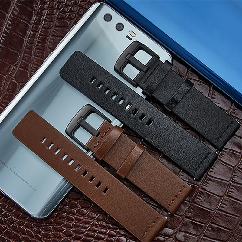 20mm 22mm Piele Watchbands Pentru Samsung Galaxy Watch 46mm 42mm Active 2 40mm 44mm Trupa de Viteze S3 S2 Classic/Frontier Curea