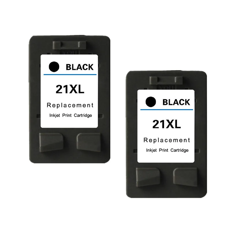 2Pack Re-fabricate 21XL negru Cartuș de cerneală de Înlocuire pentru HP21 HP 21 XL pentru Deskjet D2330 2330 D2360 2460 4315 F310 F4135