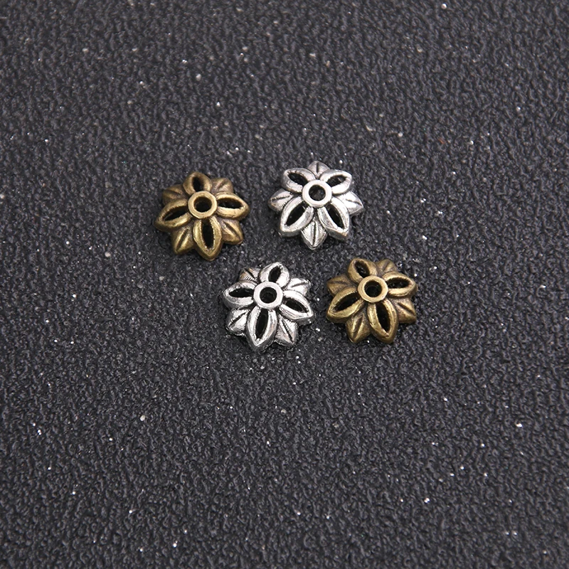 30pcs 11*11mm Două Culoare Aliaj Metalic recipient DIY distanțate accesorii bijuterii Charms Recipient Capace cu Bila Pentru a Face Bijuterii
