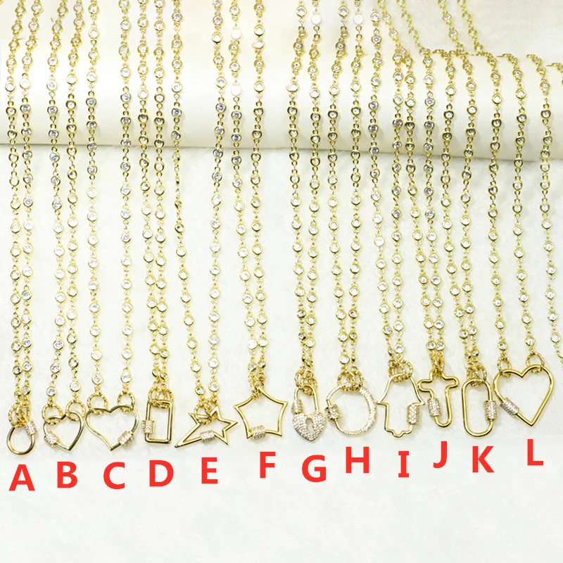 3pcs mai multe tipuri pandantiv colier moda cristal accesoriile pentru femei bolt colier moda bijuterii pentru femei 50645
