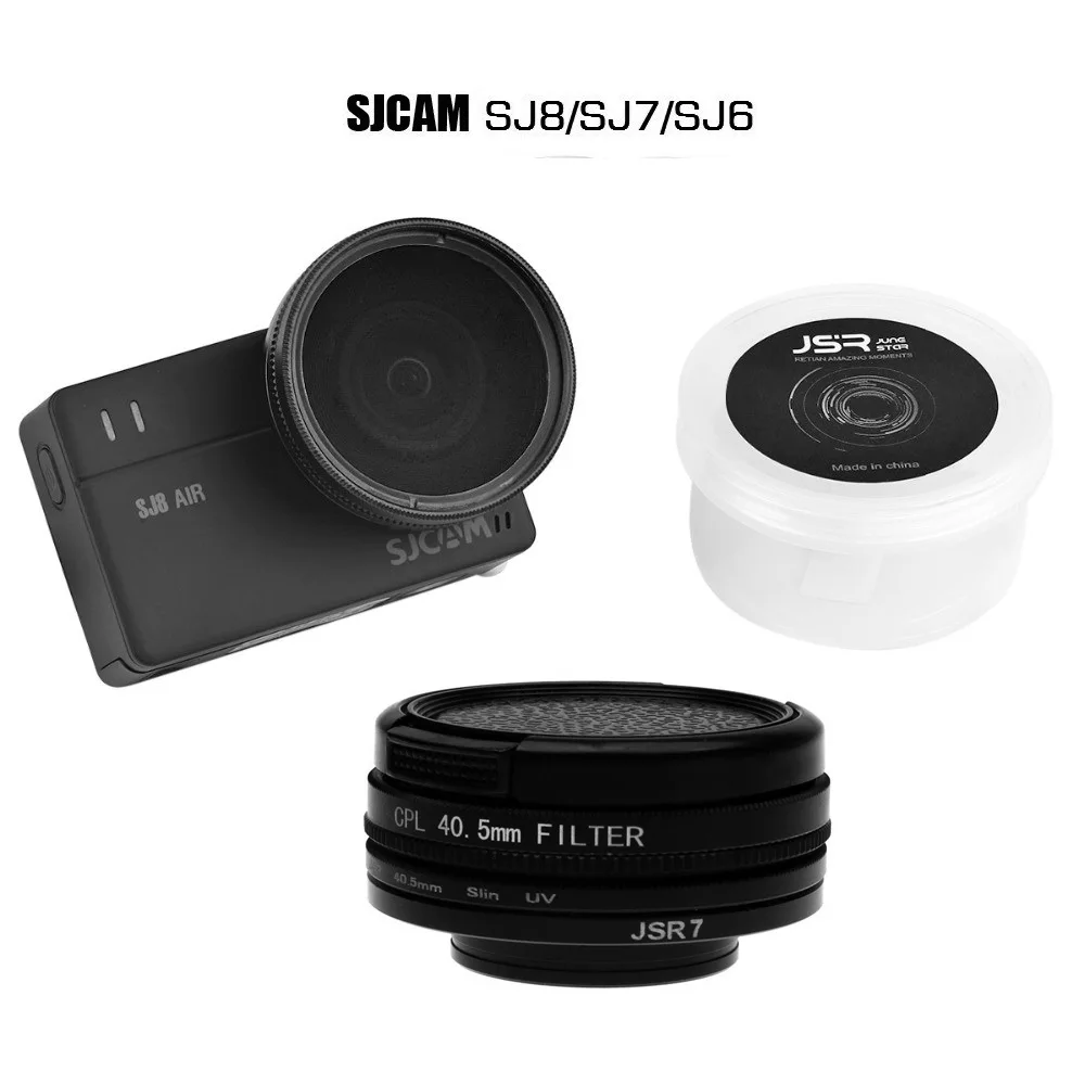 4 ÎN 1 40.5 mm HD Slim 3IN1 MCUV MC UV CPL Filtru pentru Lentile Lentile pentru a proteja SJ8 Pro Air Plus/ SJ7 Stele/ SJ6 Legenda de Acțiune aparat de Fotografiat