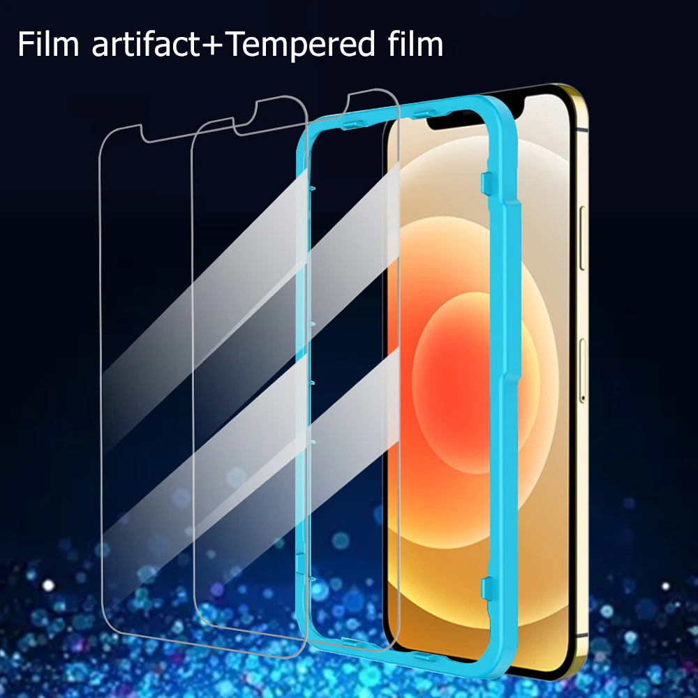 4 În 1 Film Pentru iPhone 12 Pro Max 12 Mini Temperat Pahar Ecran Protector de Film Pentru iPhone 12 Pro Sticlă de Protecție de Film artefact
