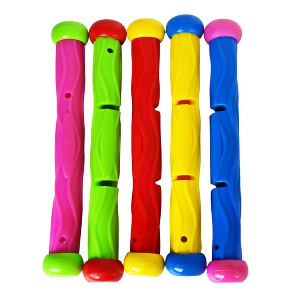 5 pc-uri Multicolore Scufundări Stick Jucărie de Înot Subacvatic Scufundări, Piscină Jucărie Sub Apă Jocuri de Formare Scufundări Bastoane