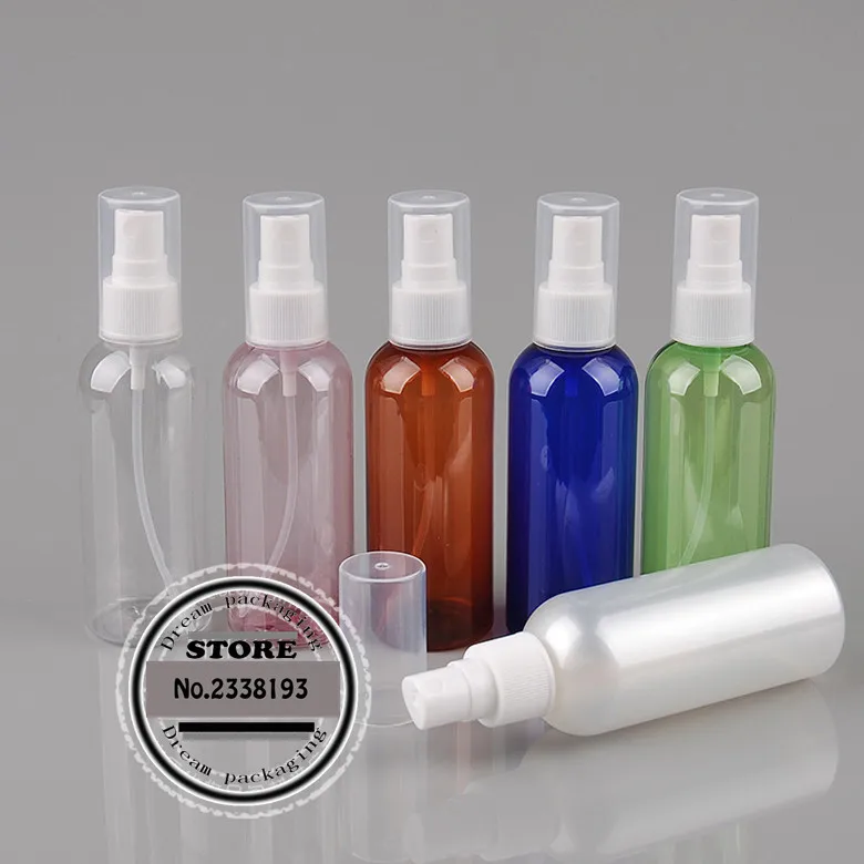 50pcs 100ml Plastic parfum spray sticla de pulverizare sticla sticle returnabile