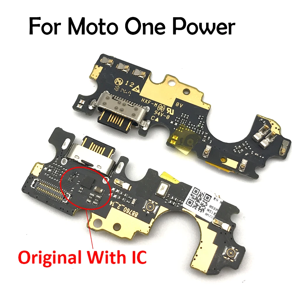 5Pcs Portul de Încărcare de Andocare Mufa Jack Conector USB Încărcător de Bord Flex Cablu Pentru Motorola Moto O Putere XT1942-1 P30 Notă