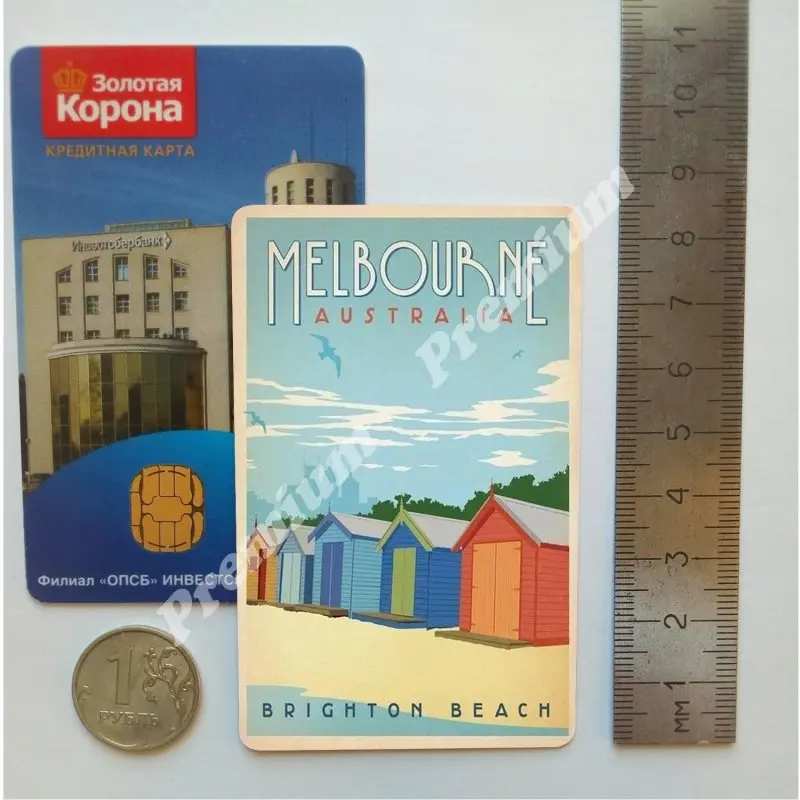 Australia souvenir magnet vintage tourist poster
