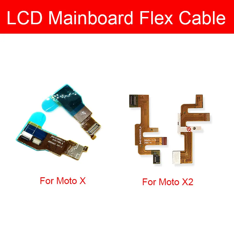 Autentic Placa de baza Conector Cablu Flex Pentru Motorola Moto X X2 XT1097 Placa de baza Placa de baza Flex Panglică Inlocuire Reparare