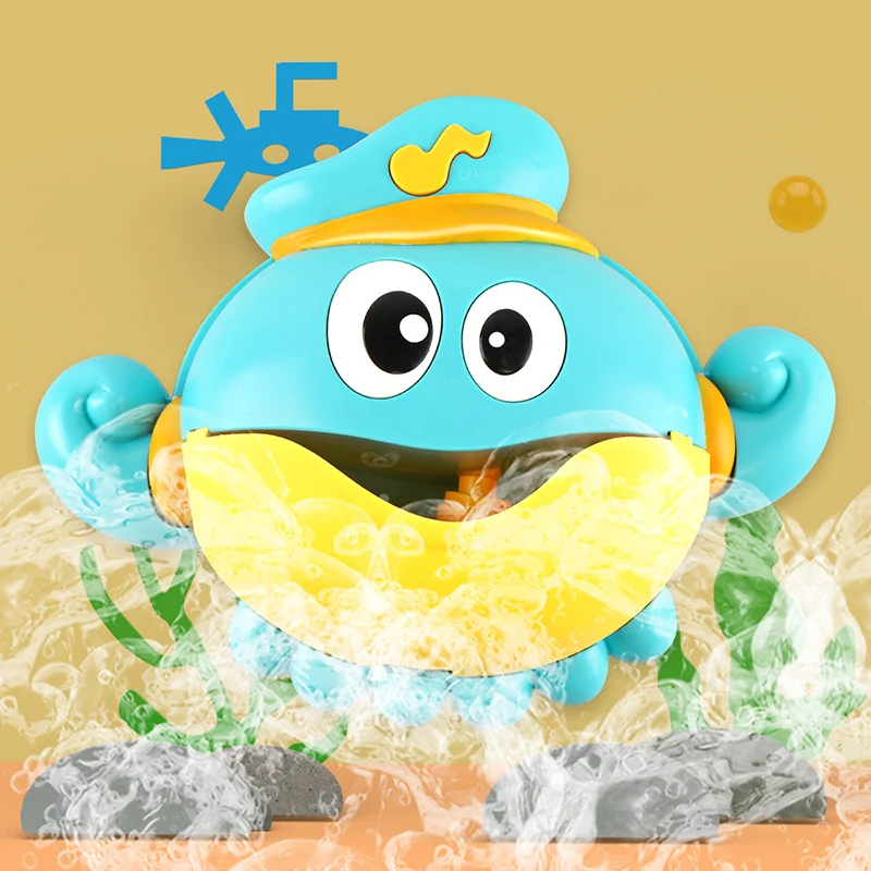 Baby Jucarii de Baie Octopus Mașină de Muzica pentru Copii Baie Jucarie Baie Săpun Automat Bubble Maker Baie pentru Copii Jucării pentru Copii Cadouri