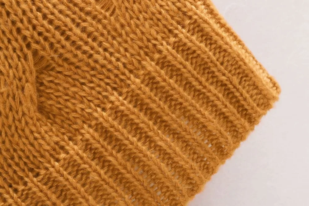 Bella Filosofia de bază o culoare solidă gât Opt fire de tricotat pulover cu maneci lungi pulovere toamna de sex feminin topuri casual