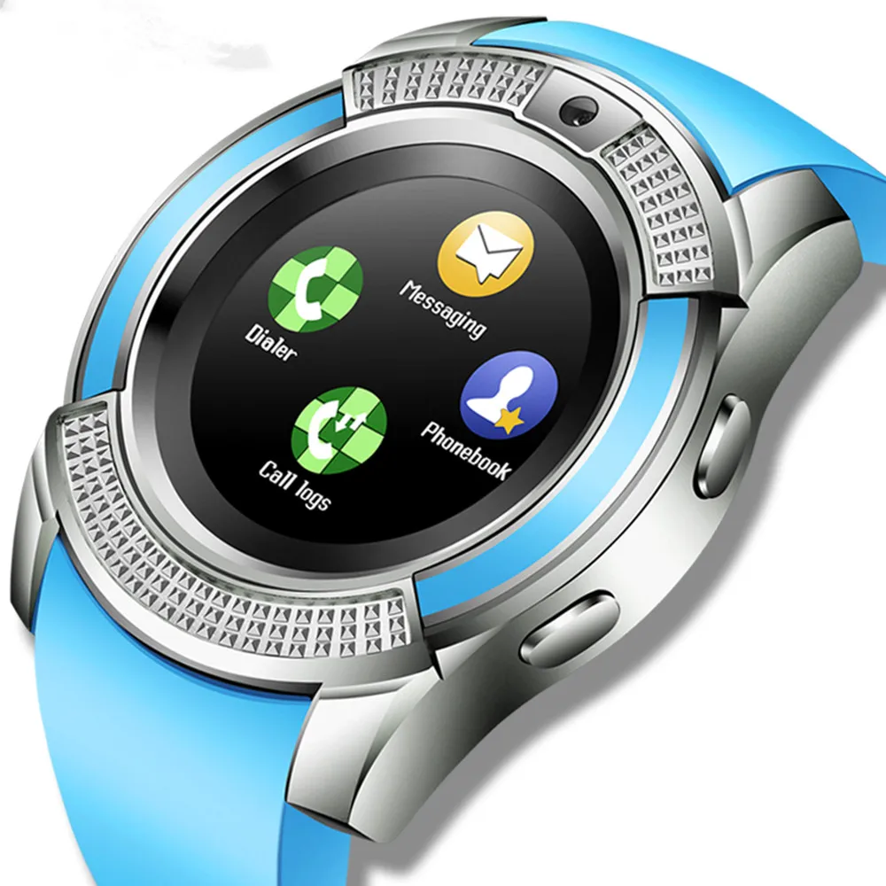 Ceas inteligent Bluetooth Android Uita-te la Femei SIM Slot IP67 rezistent la apa Touch Screen SMS iOS Watch Inteligent Watch