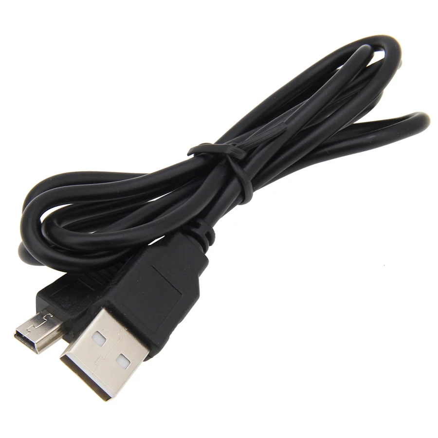 Date de Încărcare Cablu Cablu Adaptor USB 2.0 de sex Masculin La Mini 5 Pin B cel Mai bun Negru, Lungime 1m cablu de Date Cablu de Extensie Usb 500pcs