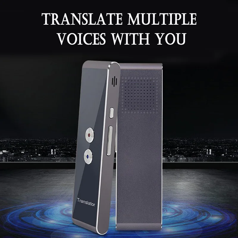 De înaltă Precizie Inteligent Translator Instant în Timp Real Voce de 40 de Limbi de Traducere Instrument Portabil Compact 134*37*12MM