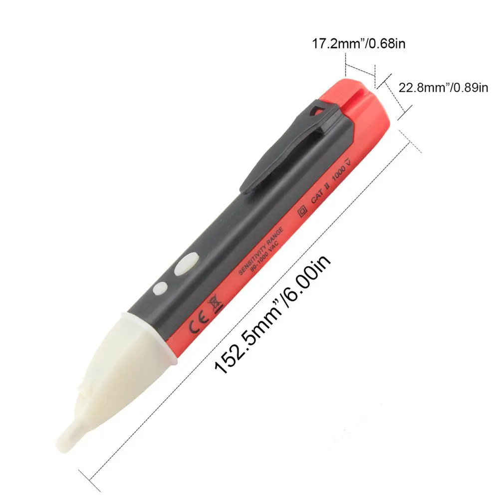 Dimensiunea portabil Digital Test Creion Multifunctional 90-1000V Tester Tensiune Electrică Test cu Detectorul de Stilou pentru Electrician