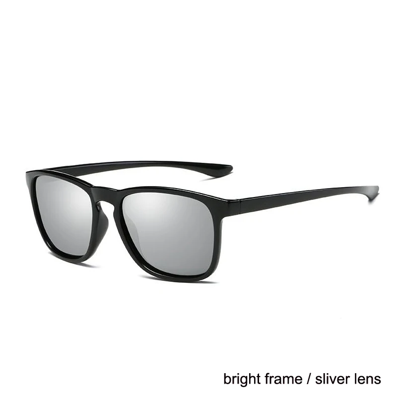 DOKLY Pătrat Polarizat ochelari de Soare Moda pentru Bărbați ochelari de soare Roșu Obiectiv Gafas de sol UV400