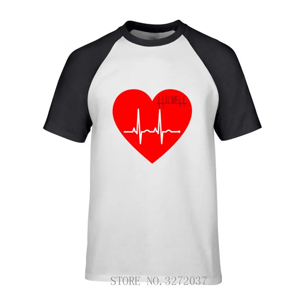 Dragoste Inima T-shirt Ziua Îndrăgostiților bărbați T-Shirt 2019 Top Vrac de Calitate maneci scurte Elegante din Asia Dimensiunea Masculina tee