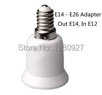 E14 La E27 lampă de Adaptor de Ieșire E14 Interior E27 transport gratuit