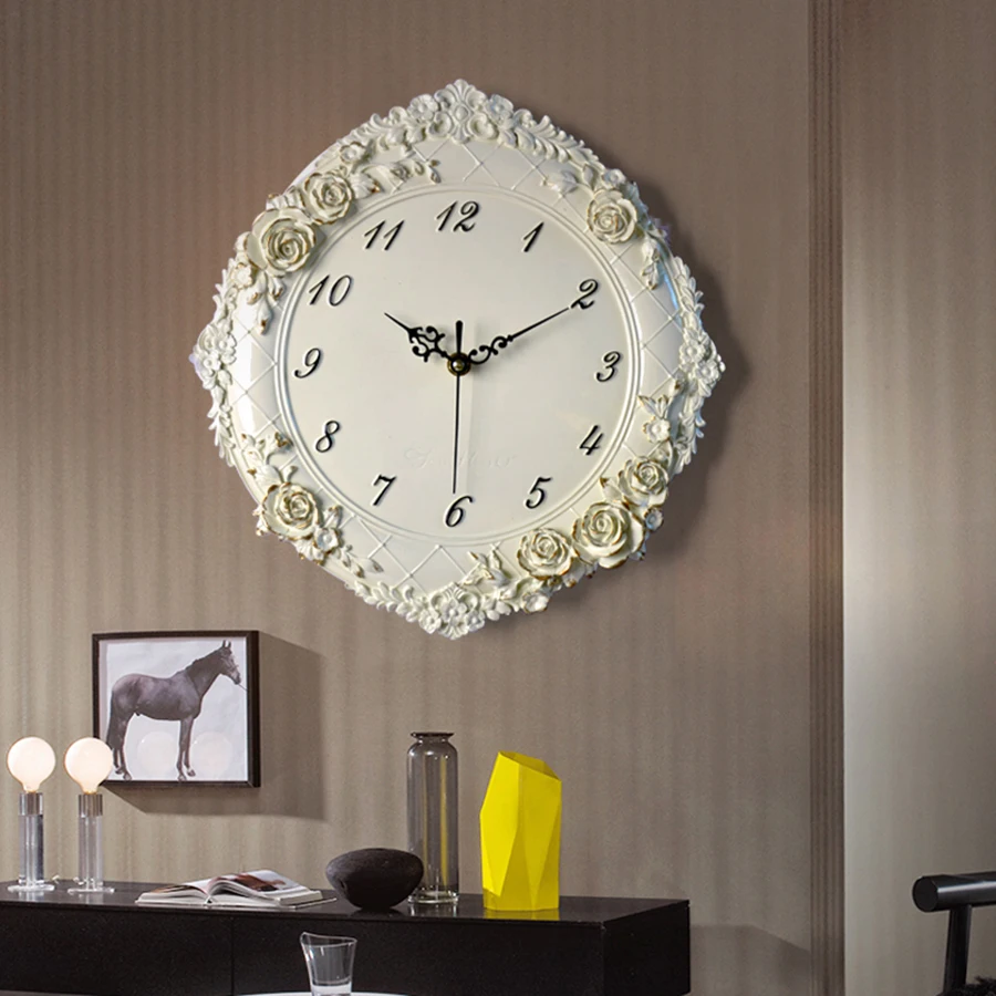 Europene Ceas de Perete Creativ Tăcut Moderne de Moda Ceas de Perete Decorativ, de Vânzare cele mai Bune 2018 Produse Saat Loft Decor Acasă WZH157