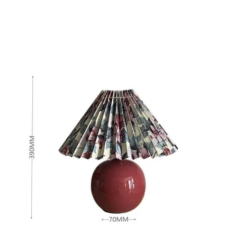 Fabrica de vânzări directe stil chinezesc KD pânză abajur decorativ de masă lamp2020