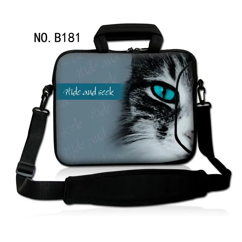Fata pisica Geanta de Laptop Notebook care Transportă Caz Servieta pentru Macbook Air 13.3 14 15.6 inch bărbați, Genți de mână, umăr Geanta Mouse-ul