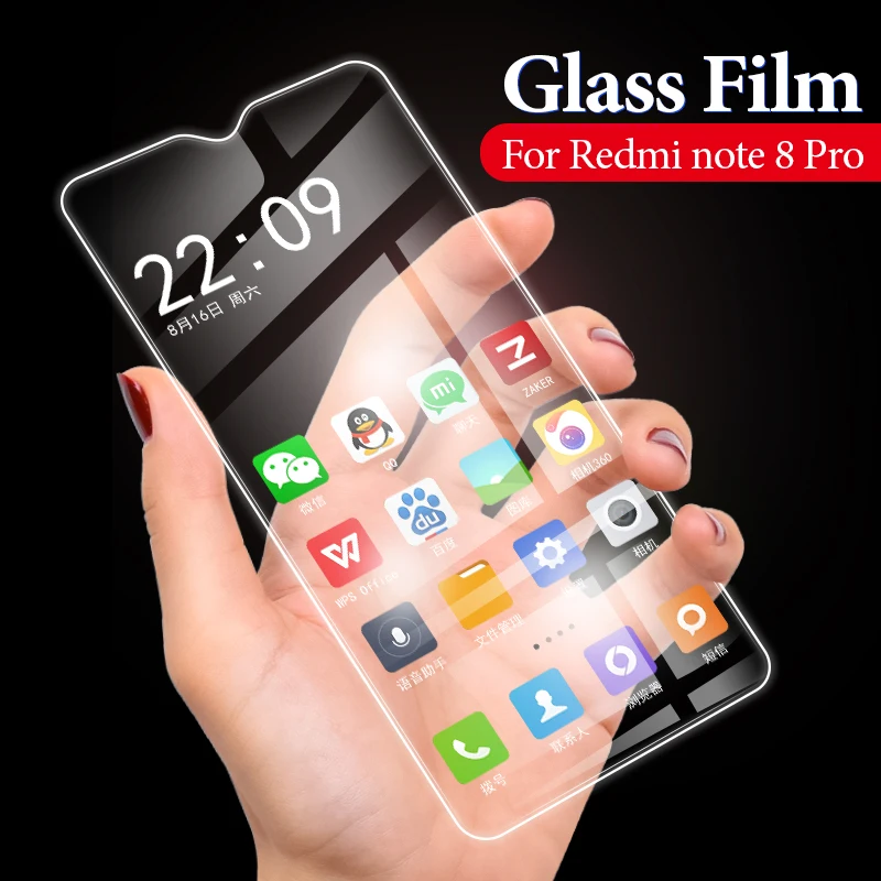 Fără margini Protector de Ecran Pentru Xiaomi Redmi Nota 8 7 7A K20 Pro de Înaltă Definiție de Film de Sticlă Pentru Xiaomi Mi 9T 9 Mi9 SE Pro