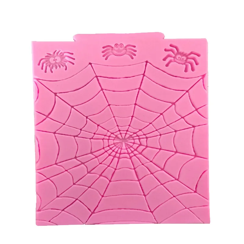 Halloween Spider Pânză de păianjen Modelare Fondant Sugarcraft Matrite de Ciocolata Decor Tort de Mucegai DIY Instrumente de Copt Biscuiți Săpun Clay Mould