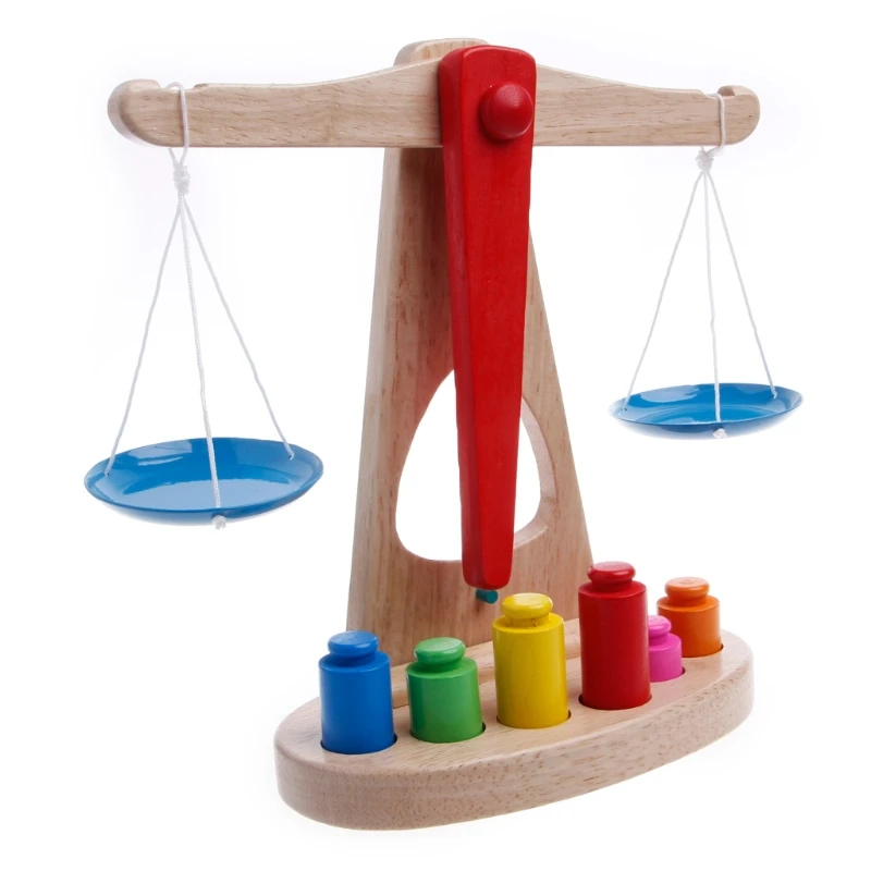 HBB Montessori Rafinat Educative Începutul Dezvoltarii Scară Amuzant Joc de Echilibru Jucărie din Lemn