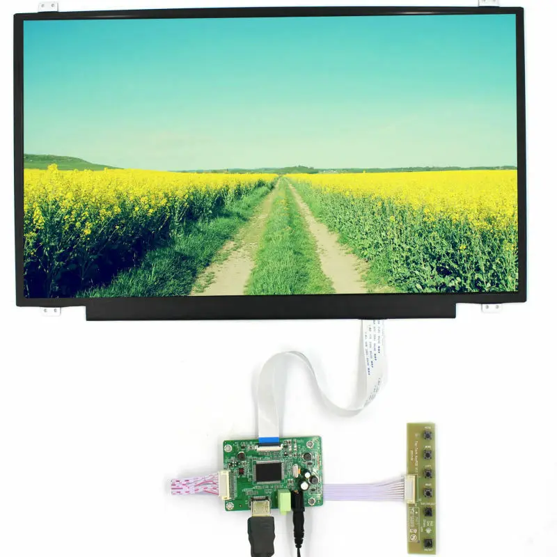 HDMI CONDUS EDP mini Controler de bord display kit Pentru 14.0