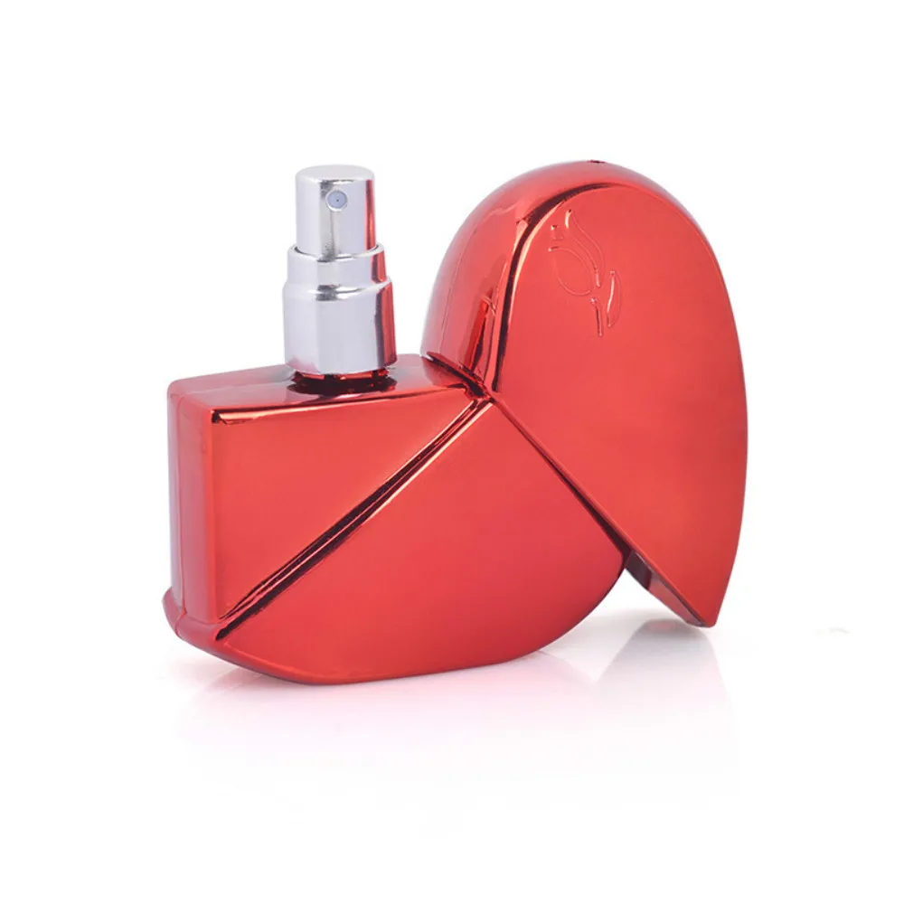 Hot Nou 25ml Inima în Formă de Spray Sticla de Parfum de Sticlă Airless, Pompa de Femeie, Parfum Pulverizator de Călătorie Sticlă Goală de Containere Cosmetice