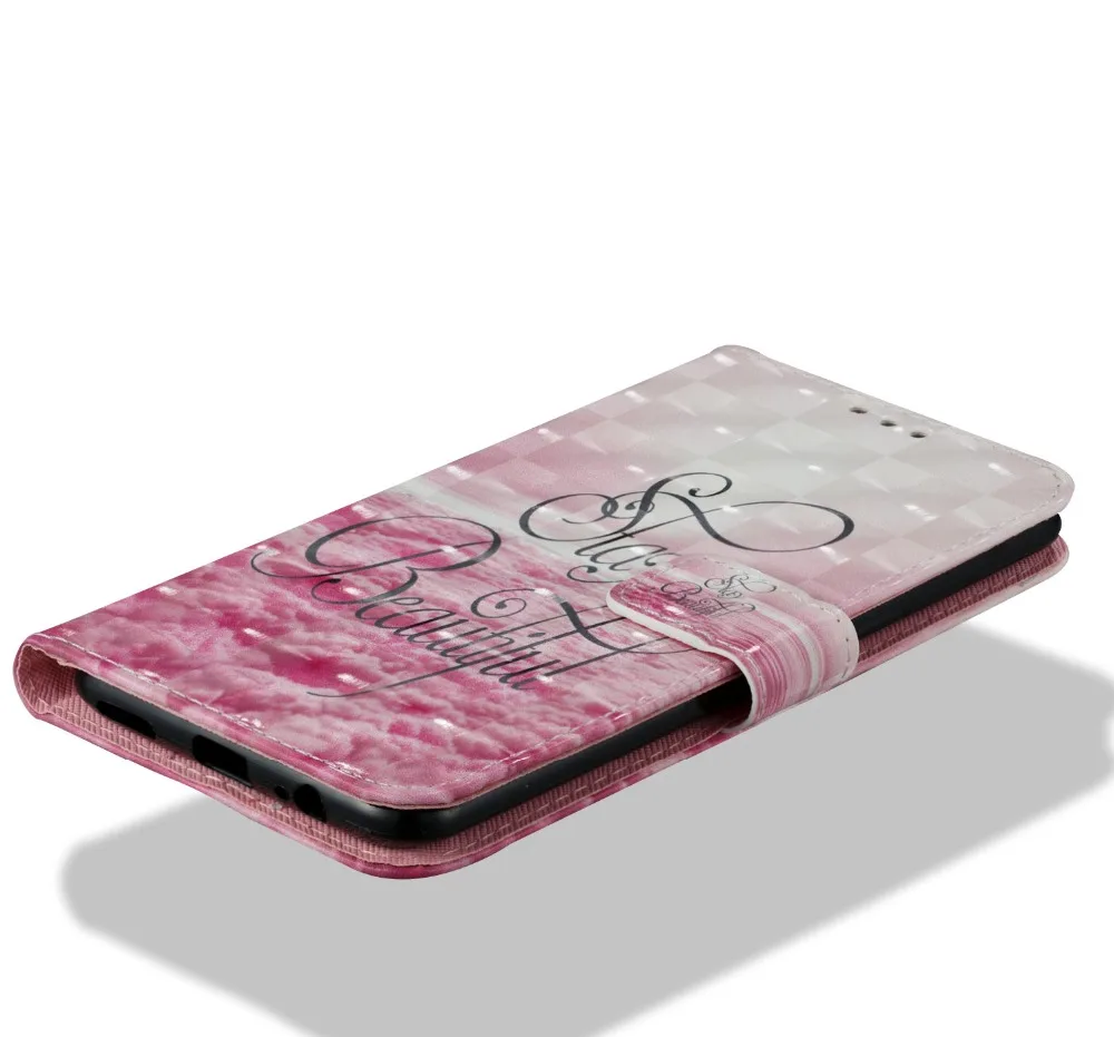 Husa Flip Cu Carte de Buzunar Pentru OnePlus 5 & 5T de Lux Cool Desene Imprimate PU Caz Telefon din Piele Acoperi