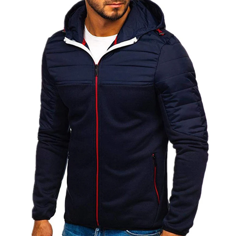 Jacheta barbati toamna anului 2021 nou hanorac cu fermoar jacheta sacou moda streetwear în aer liber casual pentru bărbați îmbrăcăminte de cusut