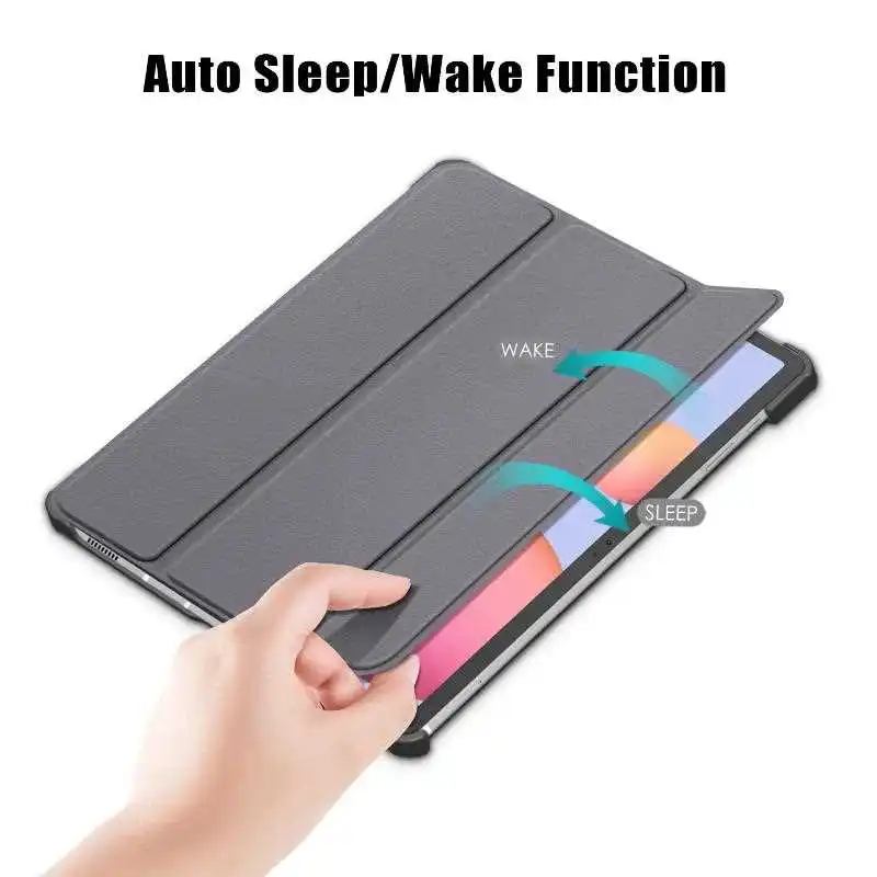KatyChoi Moda Suport Auto Wake Sleep Smart case Pentru Lenovo Tab E10 X104F Tableta Acoperi Caz