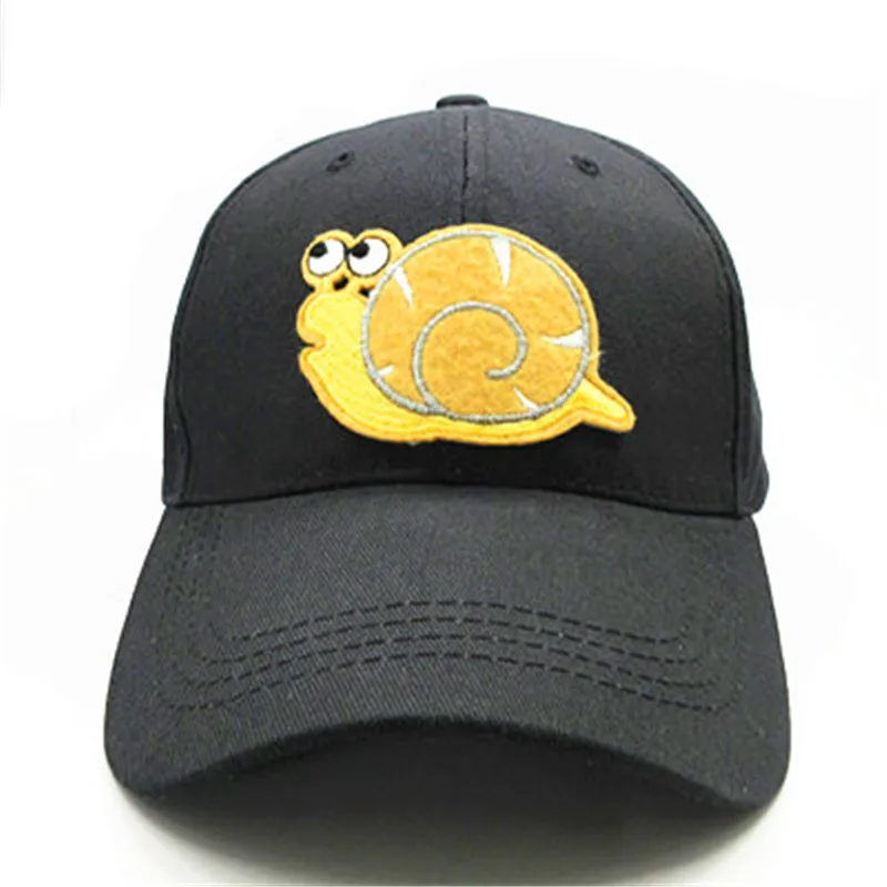 LDSLYJR Melc animal broderie de bumbac Șapcă de Baseball capac de hip-hop Reglabil Snapback Pălării pentru bărbați și femei 264