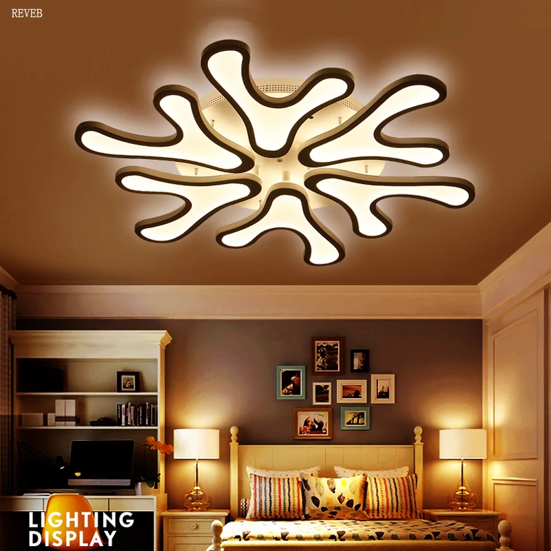 LED Lumina Plafon Coarne Interioară Lampă de Tavan Modern, Simplu Post-Modern Living, Dormitor, Sufragerie, Camera de Studiu