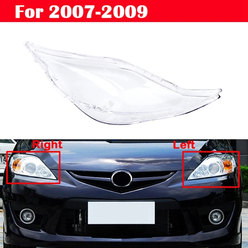 Mașina din Față Faruri cap Lumina Lămpii Obiectiv Shell Înlocuirea Capacului Pentru a-Mazda 5 2007 2008 2009
