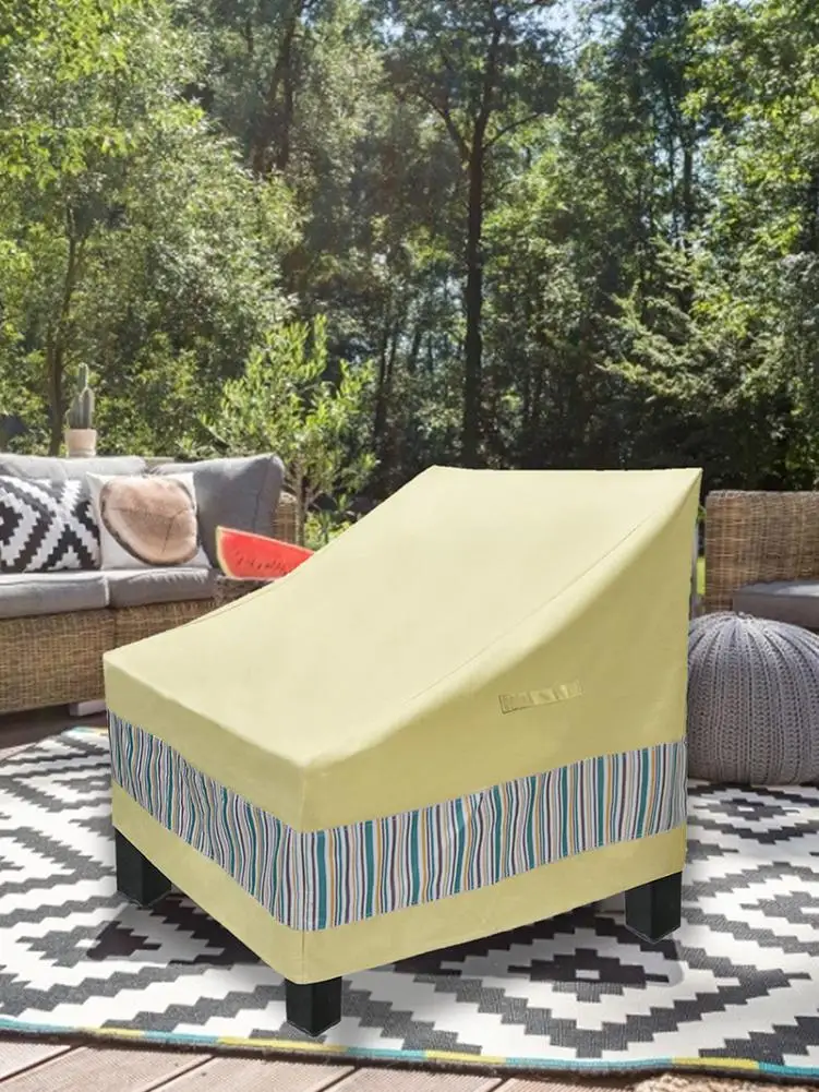 Mobilier de exterior Capac de Praf Acoperă Canapea Grădină Masă Și un Scaun de protecție Solară rezistent la apa Praf Și Rezistent la UV Canapea Acoperi