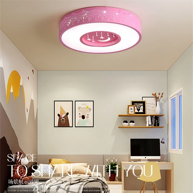 Modern Acrilice cer Stele Led Lumini Plafon Creative de Meteoriți Stil lampă de Tavan Pentru Camera de zi, Dormitor, camera pentru Copii