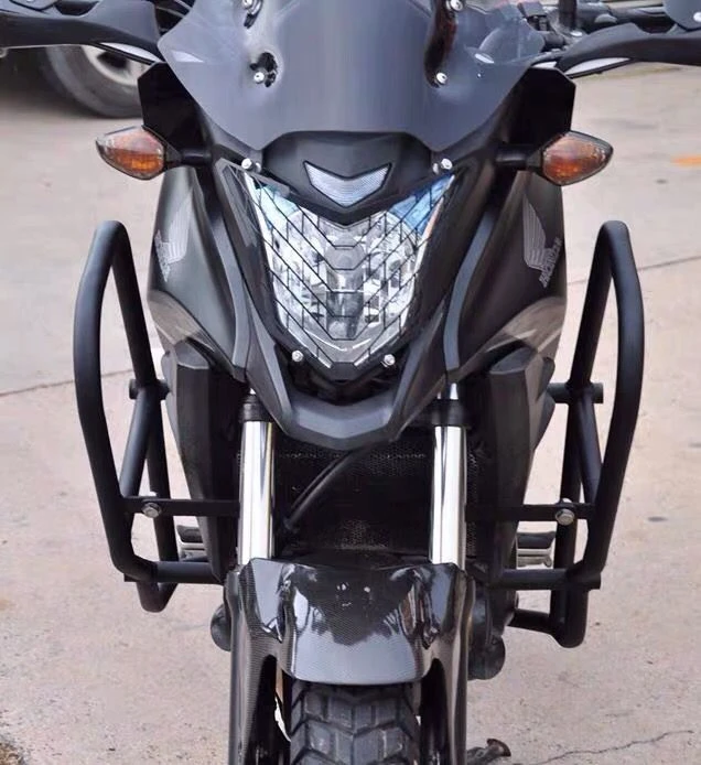 Modificarea motocicleta Faruri de Paza Protector Grila de Acoperire Pentru HONDA CB500X 2016-2018 17 Grila de Paza Capacul Protector cb500x