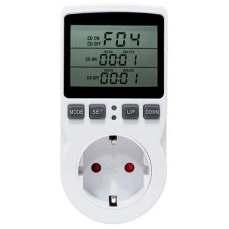 Multi-Funcția de Termostat Controler de Temperatura Priza cu Temporizator 16A Încălzire Răcire Modul de Sincronizare UE Plug